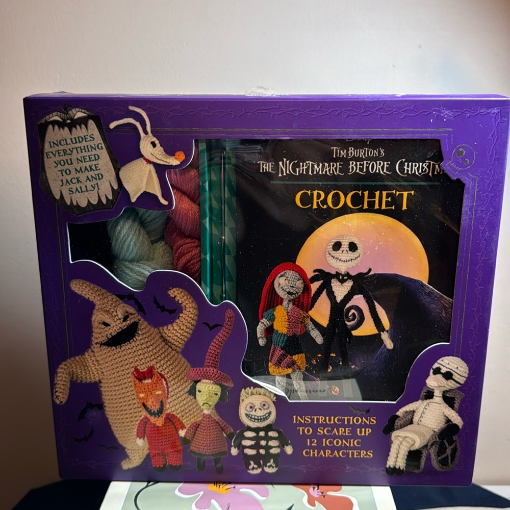 The nightmare before Christmas crochet set